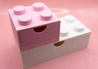Lego-style building block creative storage box