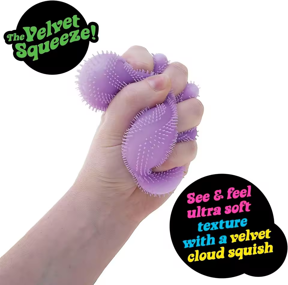 Textured Fuzz Ball – Sensory Fidget & Stress Relief Toy