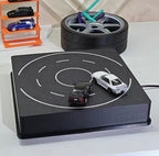 Creative electric alloy 1/64 car drift platform ornament