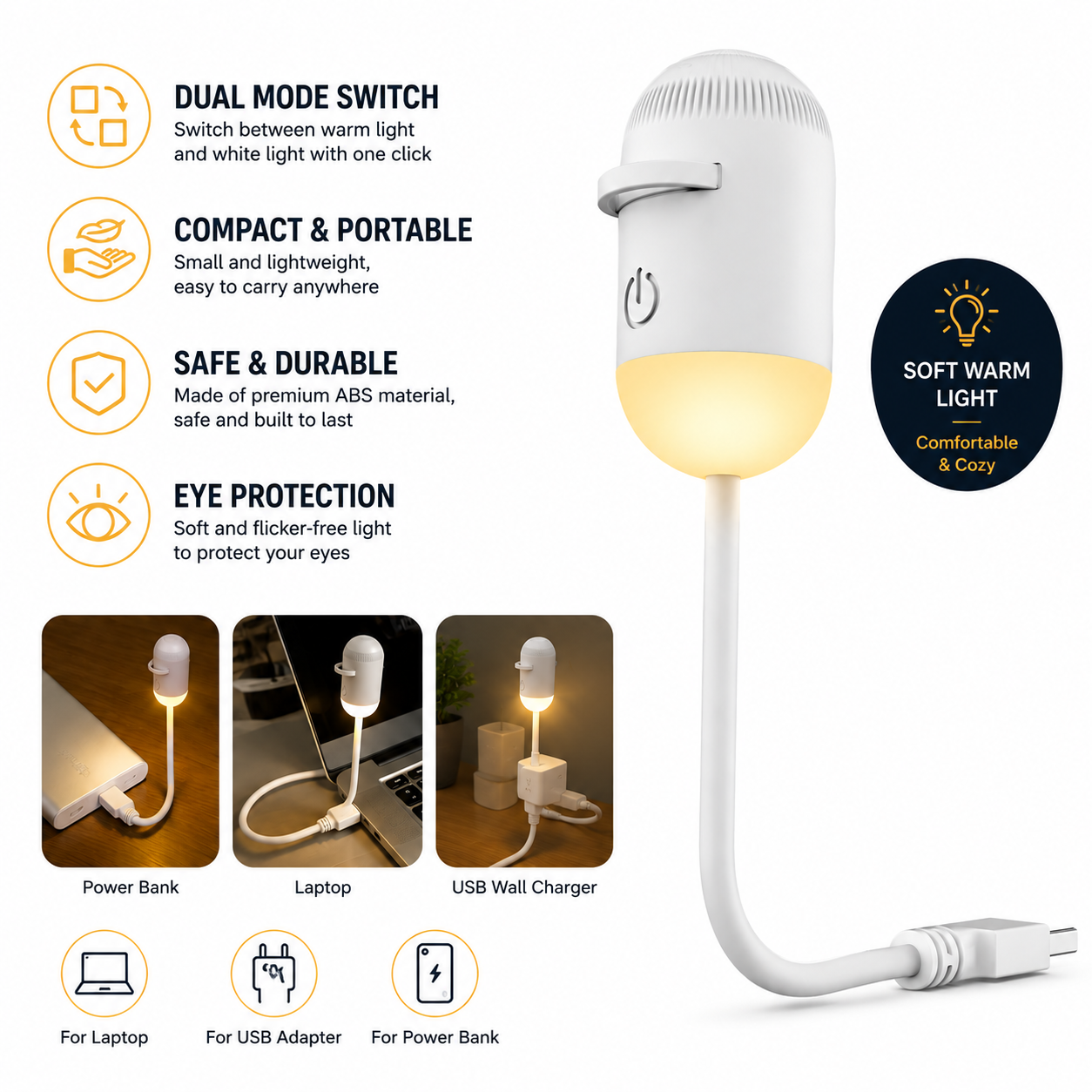 USB Starry Night Projector – Mini Galaxy & Pattern Projection Light