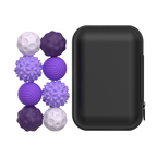Magnetic Sensory Fidget Balls – Textured Pocket Fidget Toy with Carrying Case