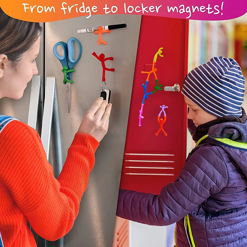Magnetic Flex Figures – Buildable Fidget & Desk Toy