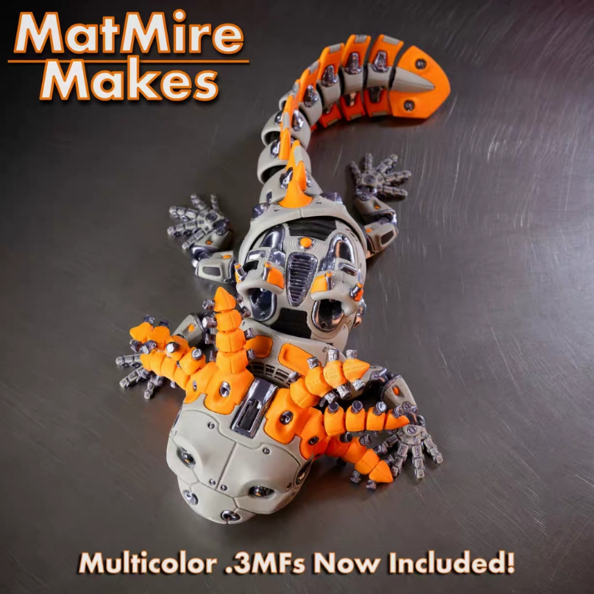 Joint-movable salamander model toy
