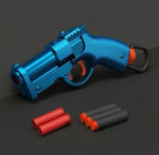 Science fiction style hand cannon launcher