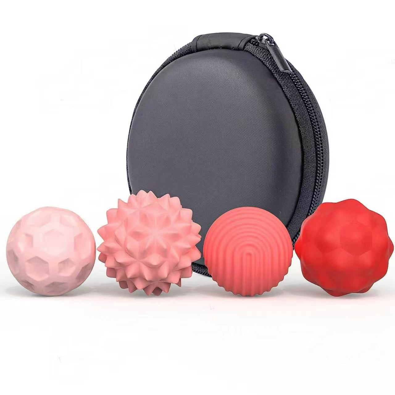 Magnetic Sensory Fidget Balls – Textured Pocket Fidget Toy with Carrying Case
