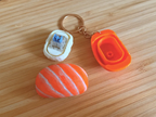 Clicky Sushi Fidget Keychain – Satisfying Press Stress Relief Toy