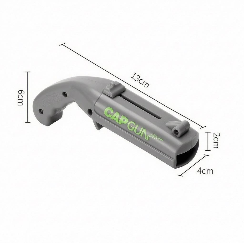 Creative pistol-shaped beer bottle opener toy