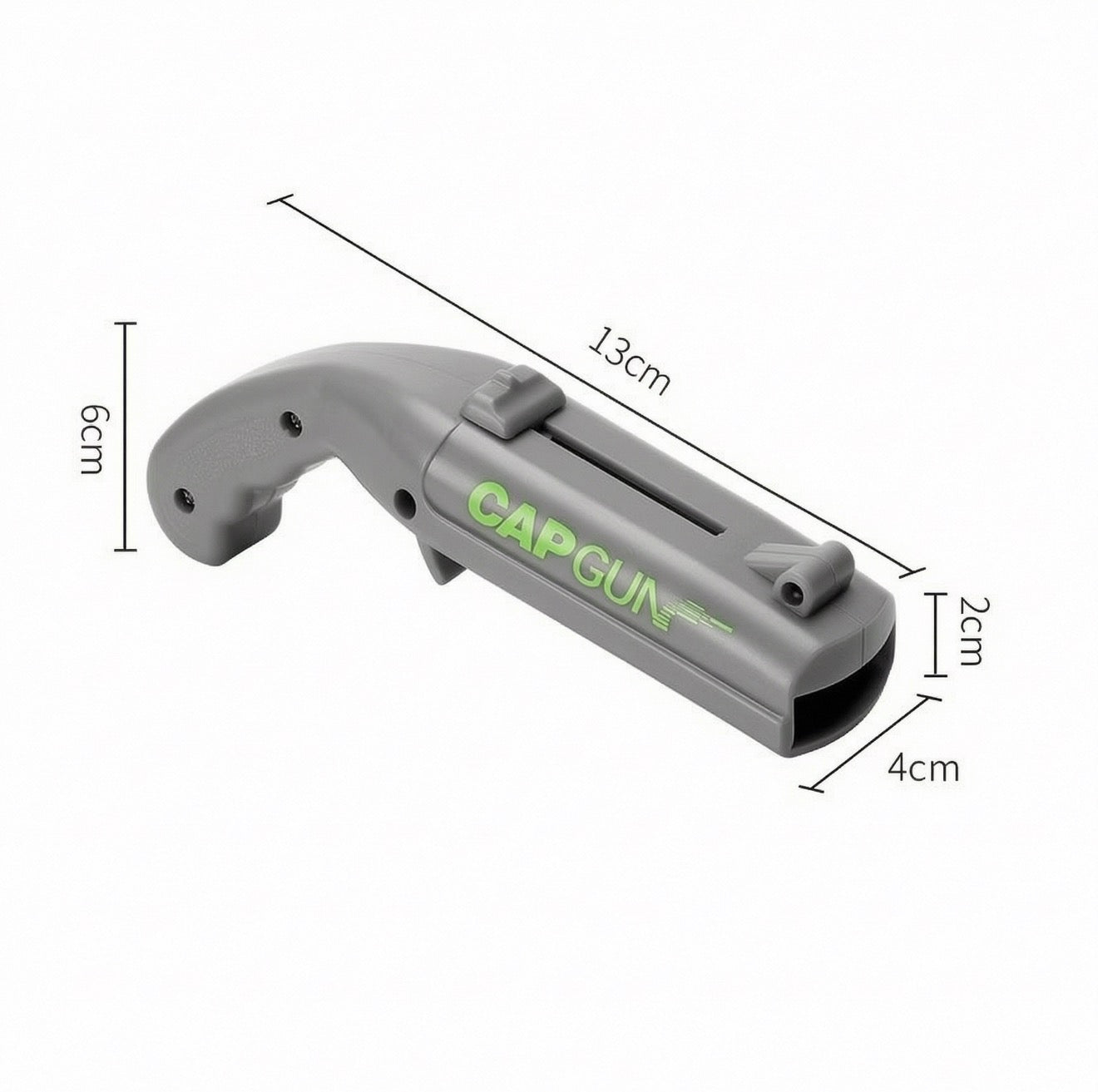 Creative pistol-shaped beer bottle opener toy