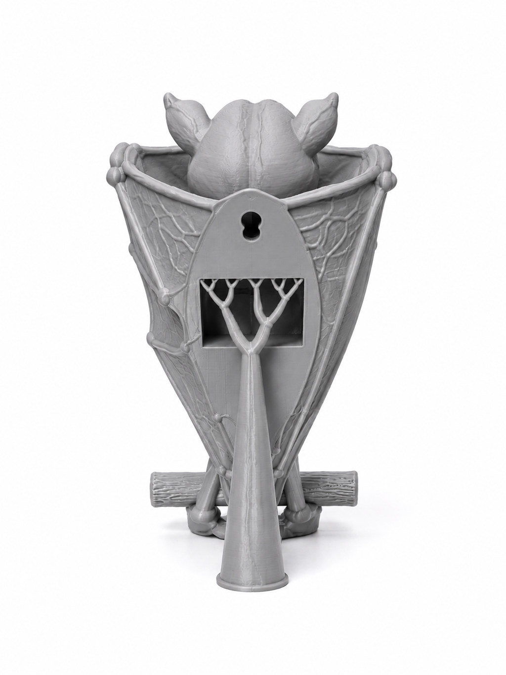 Glowing Hanging Bat Halloween Light – Gothic Outdoor Porch & Wall Decoration