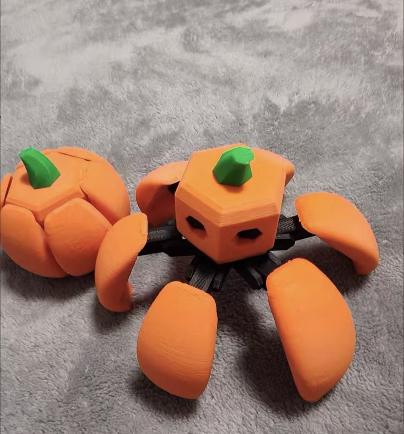 Halloween-style transformed pumpkin decorative toy