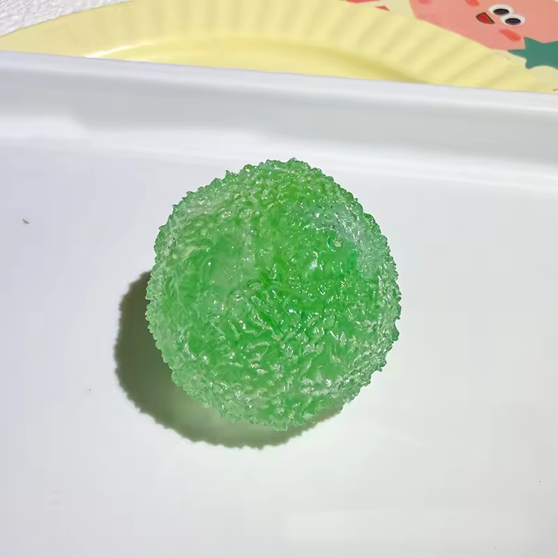 Crystal Crunch Squeeze Ball – Stretchy Sensory Stress Relief Toy