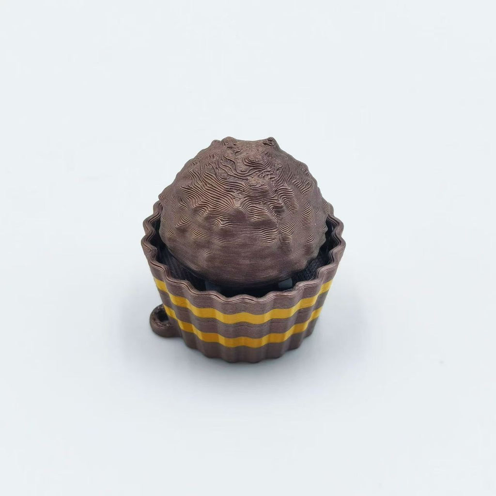 Chocolate button stress-relieving toy