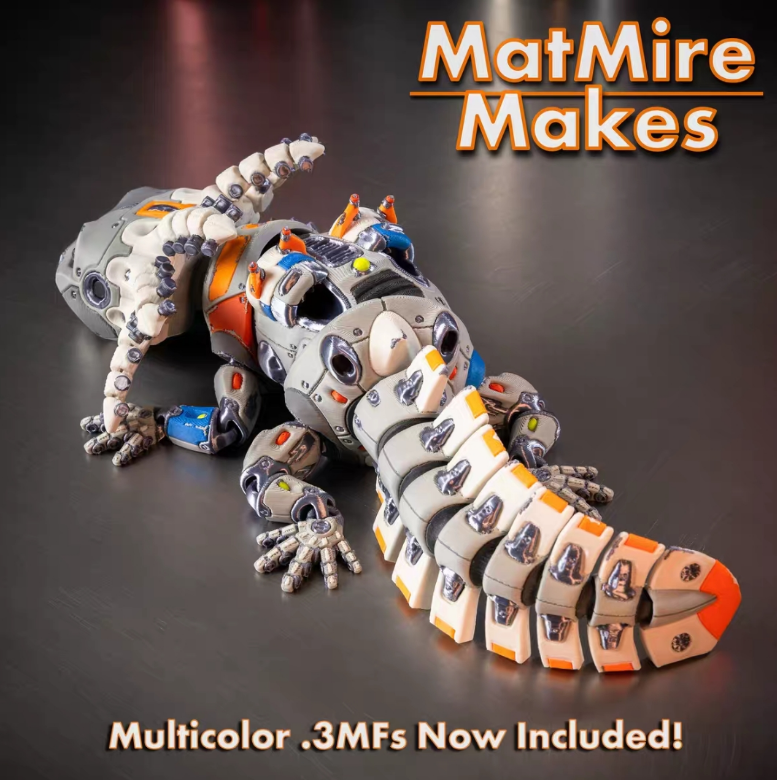 Joint-movable salamander model toy