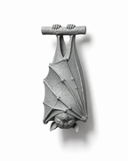 Glowing Hanging Bat Halloween Light – Gothic Outdoor Porch & Wall Decoration
