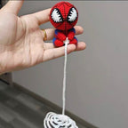 Custom Handmade woven superhero car pendant