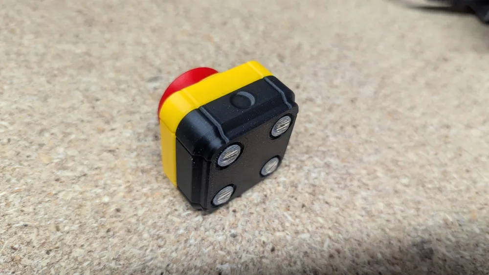 Emergency Button Clicker Fidget Toy – Press & Twist Stress Relief Desk Toy