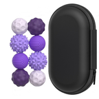 Magnetic Sensory Fidget Balls – Textured Pocket Fidget Toy with Carrying Case