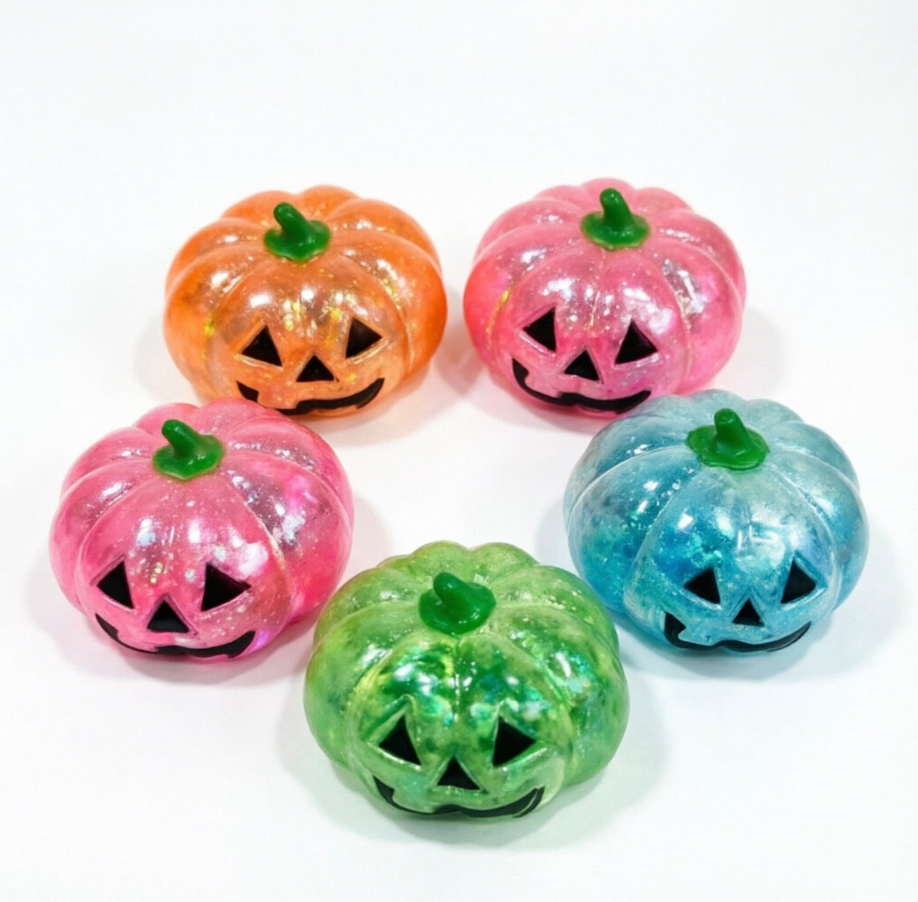 Halloween-themed pranks on pumpkins for stress relief toys