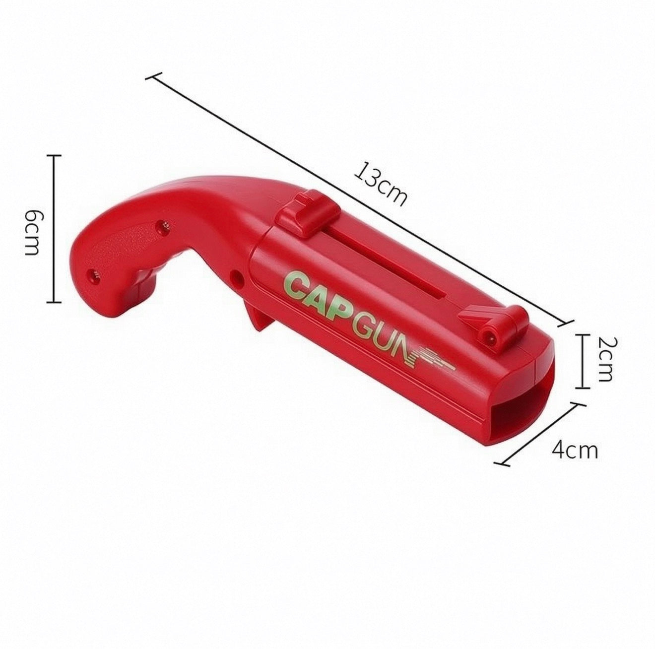 Creative pistol-shaped beer bottle opener toy