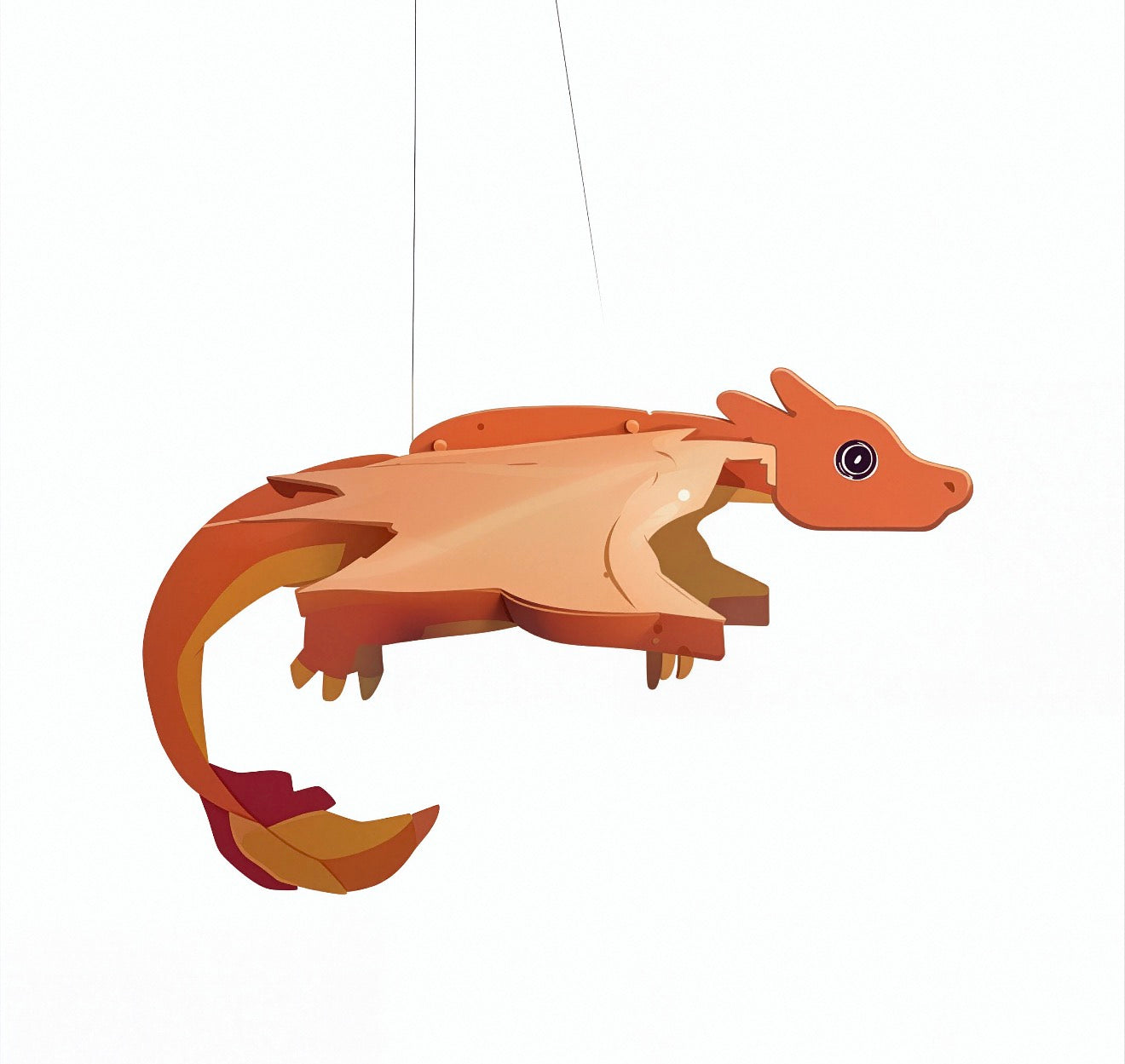 Creative Fire-breathing Dragon Pendant Toy