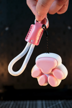 Cat Paw Fidget Clicker Keychain – Portable Stress Relief Click Toy
