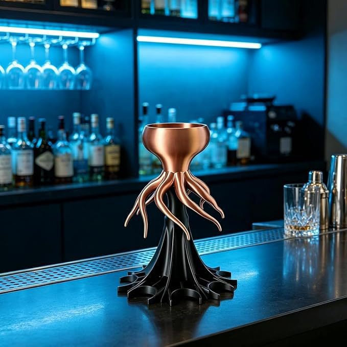 Creative Octopus Style Wine Glass Set