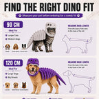 Pet Clothing  cos dinosaur skeleton
