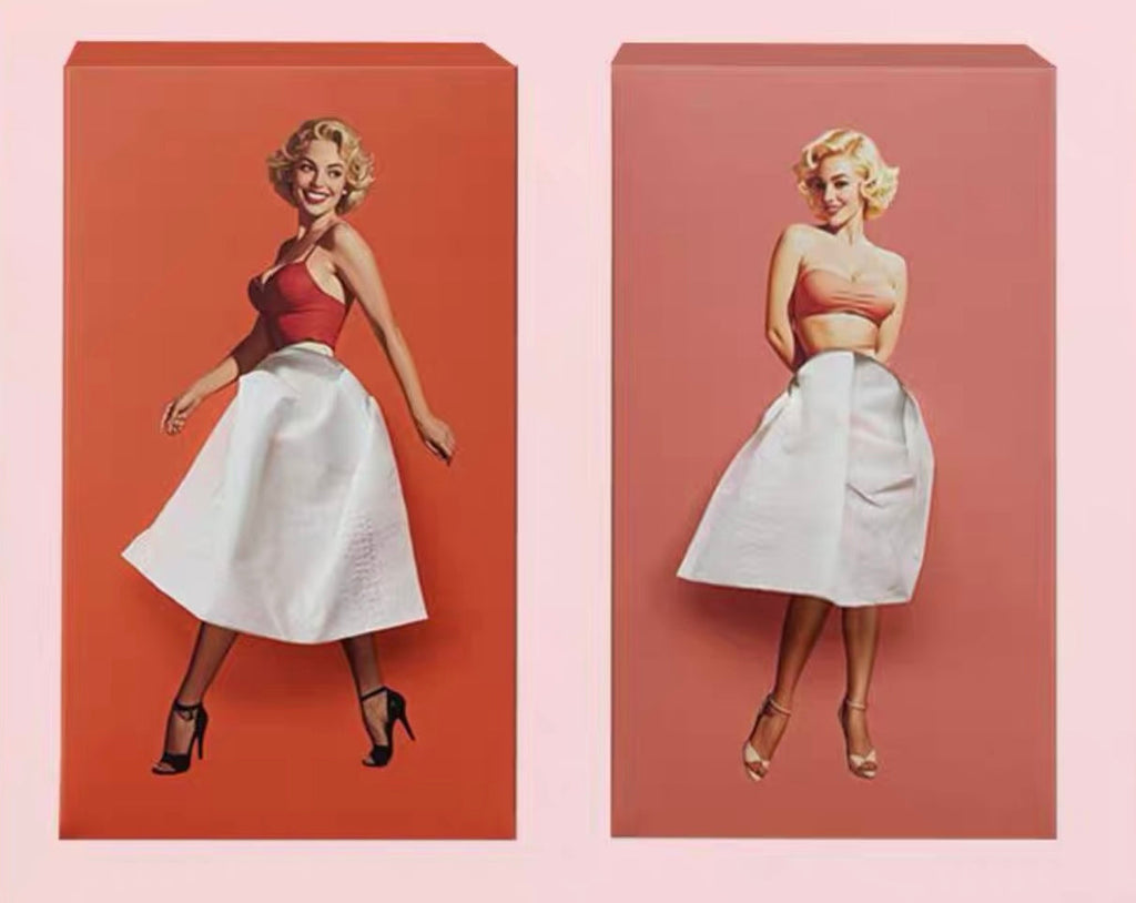 Female star style tissue box