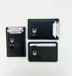 Superhero-style photo-changing ID card wallet