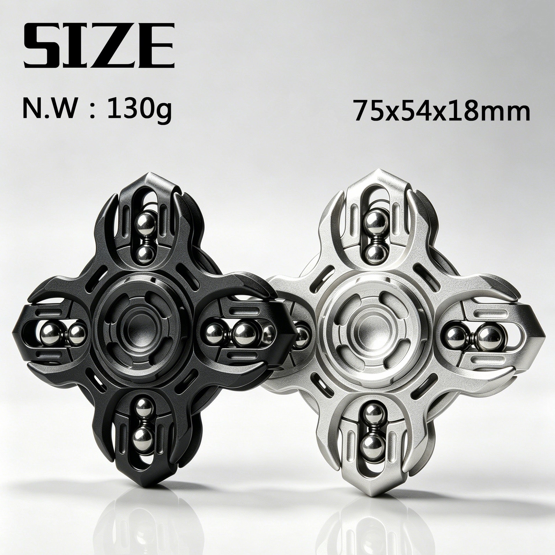 Alloy series deformable fingertip spinners