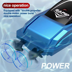 Pocket-Size RC Speed Boat – 2.4GHz Mini Racing Boat