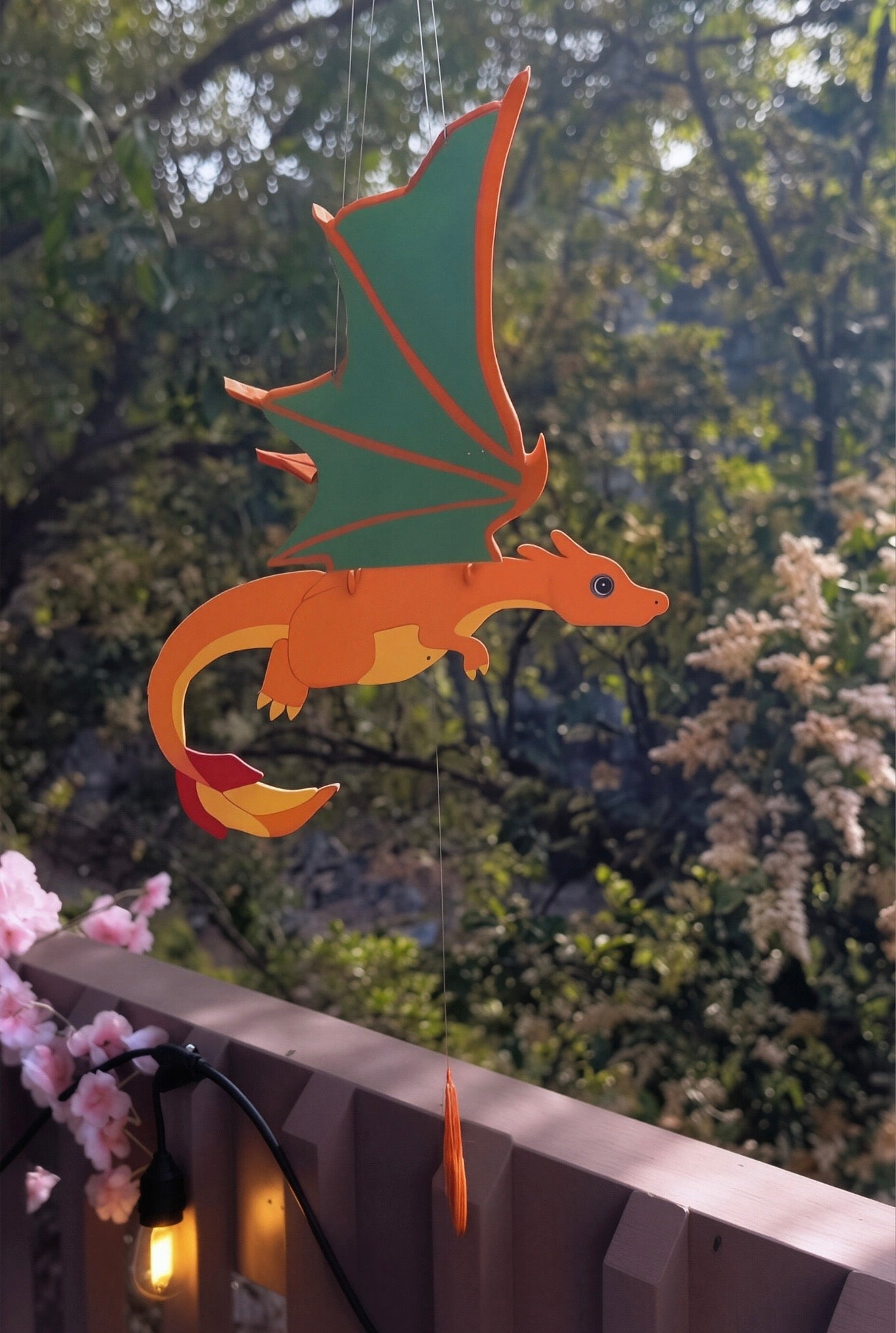 Creative Fire-breathing Dragon Pendant Toy