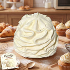 Fluffy Cream Shape Press-and-Play Stress Relief Toy