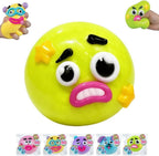 Funny dog expression stress-relieving squeeze-and-joy toy