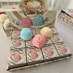 Fluffy Cream Shape Press-and-Play Stress Relief Toy