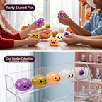 Halloween-style ghost pumpkin stress-relieving squeeze-and-joy toy