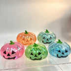 Halloween-themed pranks on pumpkins for stress relief toys