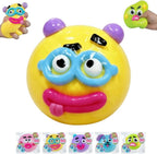 Funny dog expression stress-relieving squeeze-and-joy toy