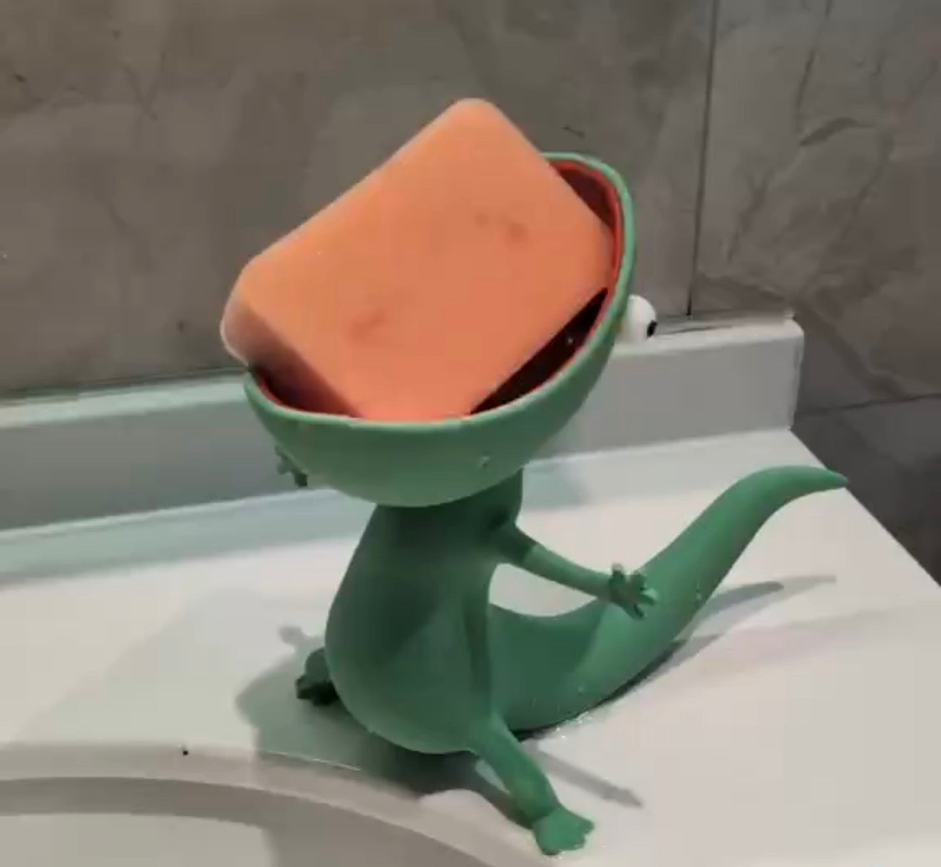 Creative Lizard-shaped Drainage Soap Storage Box