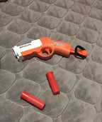 Science fiction style hand cannon launcher