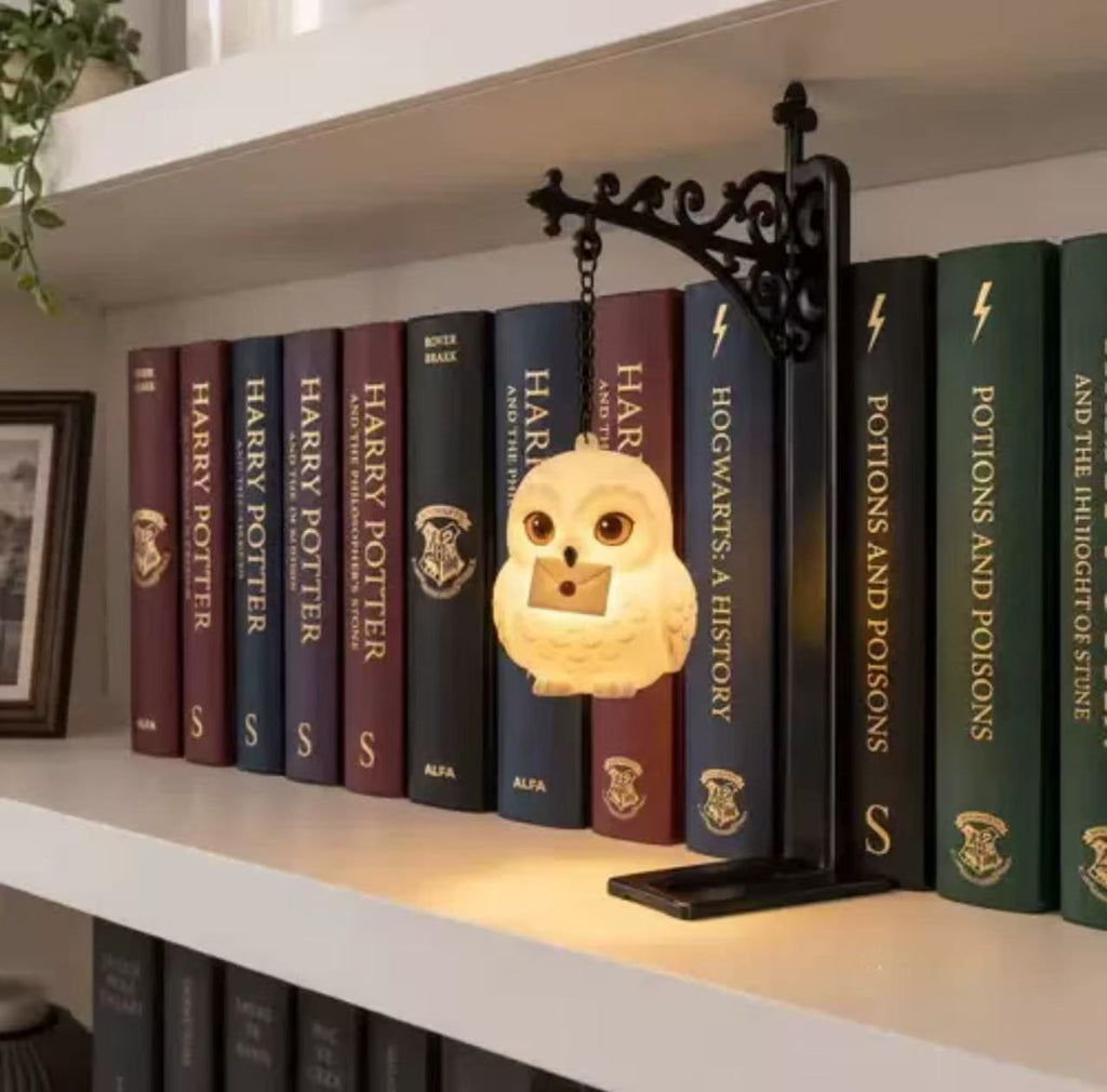 Warm Wind Owl Bookshelf Small Chandelier