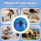 3D Printed Transforming Gear Ball – Interactive Fidget & Stress Relief Toy