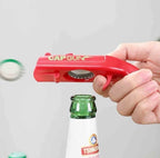 Creative pistol-shaped beer bottle opener toy