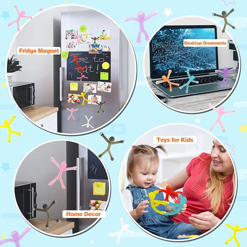 Magnetic Flex Figures – Buildable Fidget & Desk Toy
