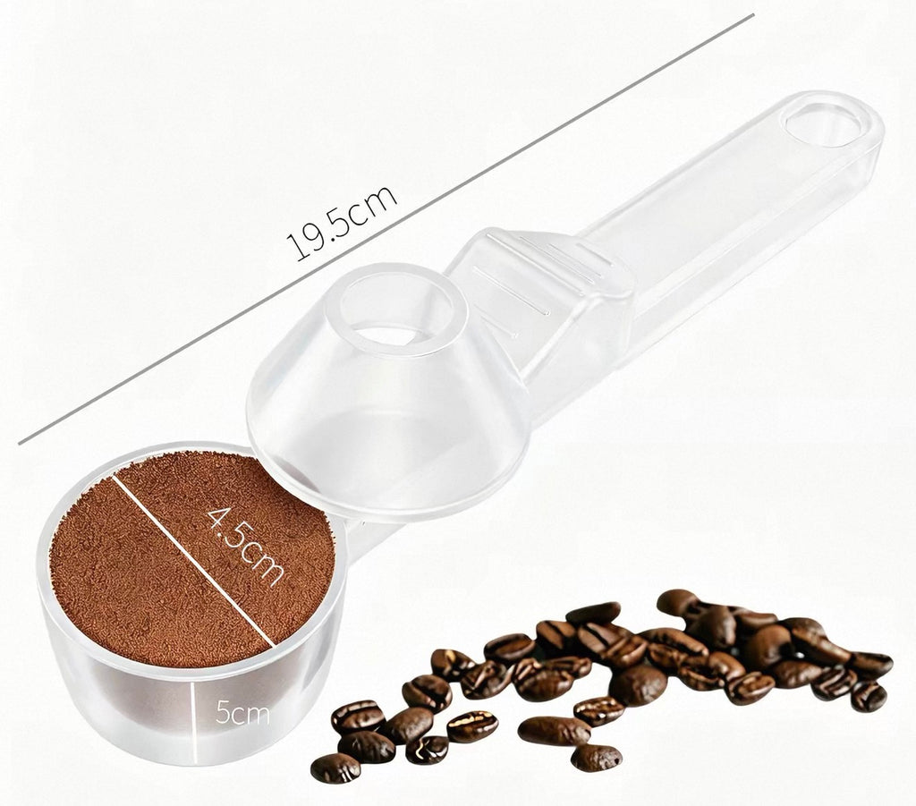 Creative style multi-functional sliding scale measuring spoon