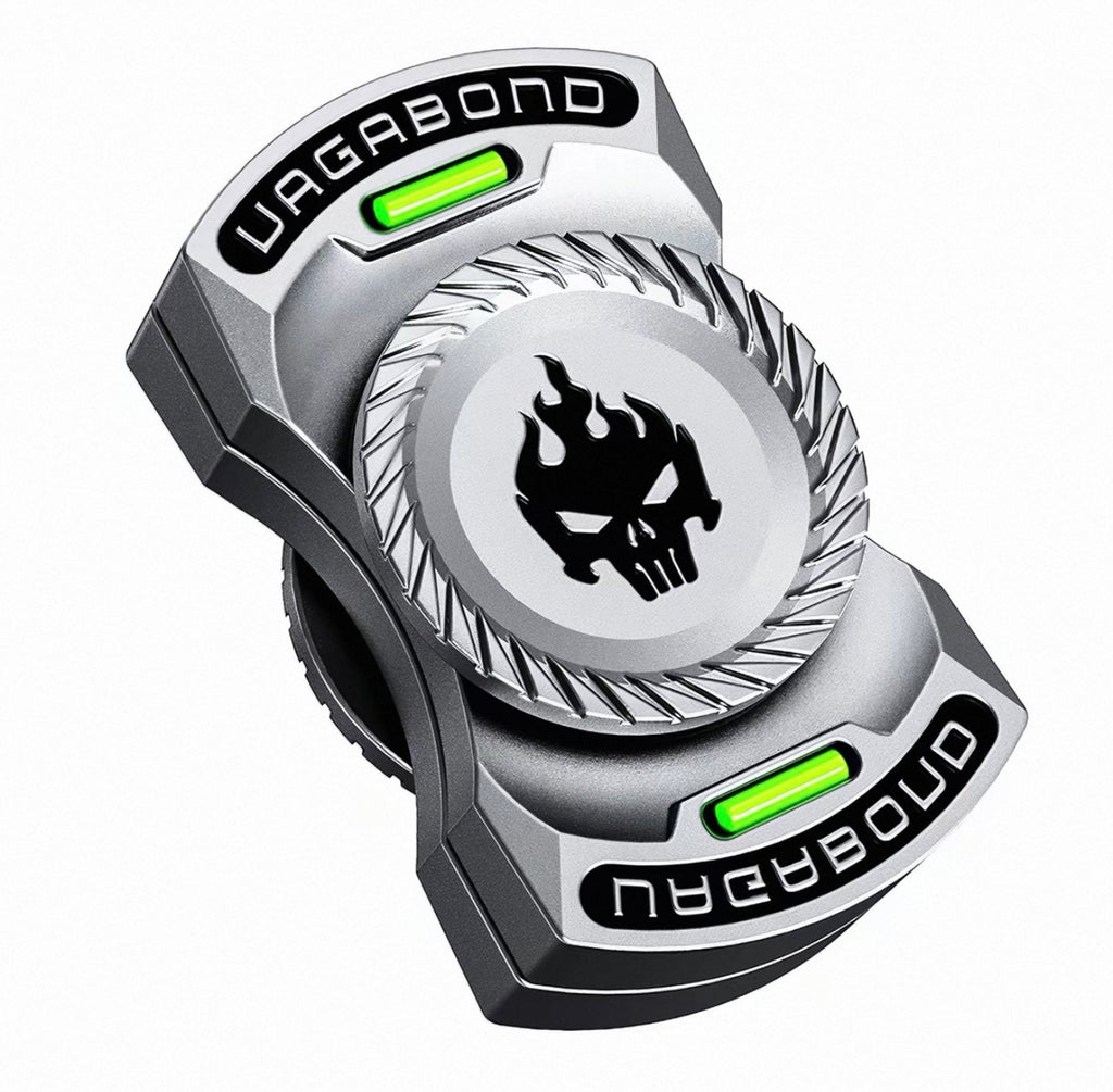 Alloy series push-button fingertip gyro toy