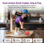 Golf-style beer opener