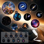 USB Starry Night Projector – Mini Galaxy & Pattern Projection Light