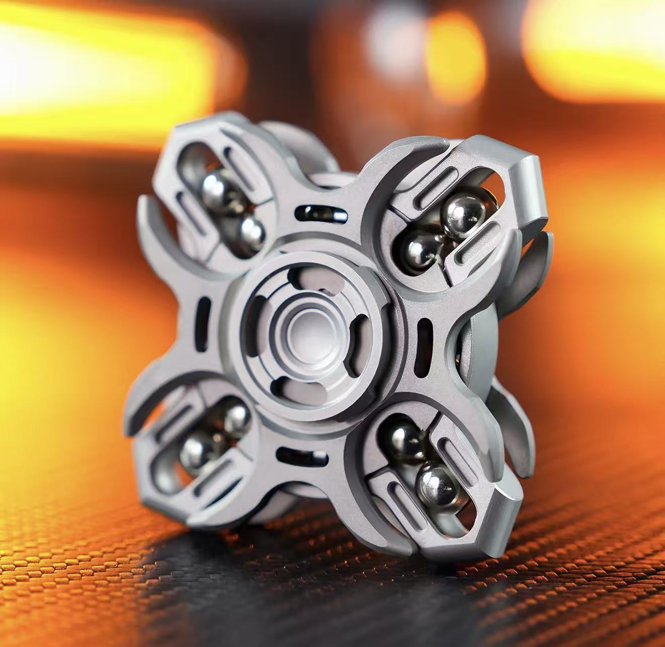 Alloy series deformable fingertip spinners