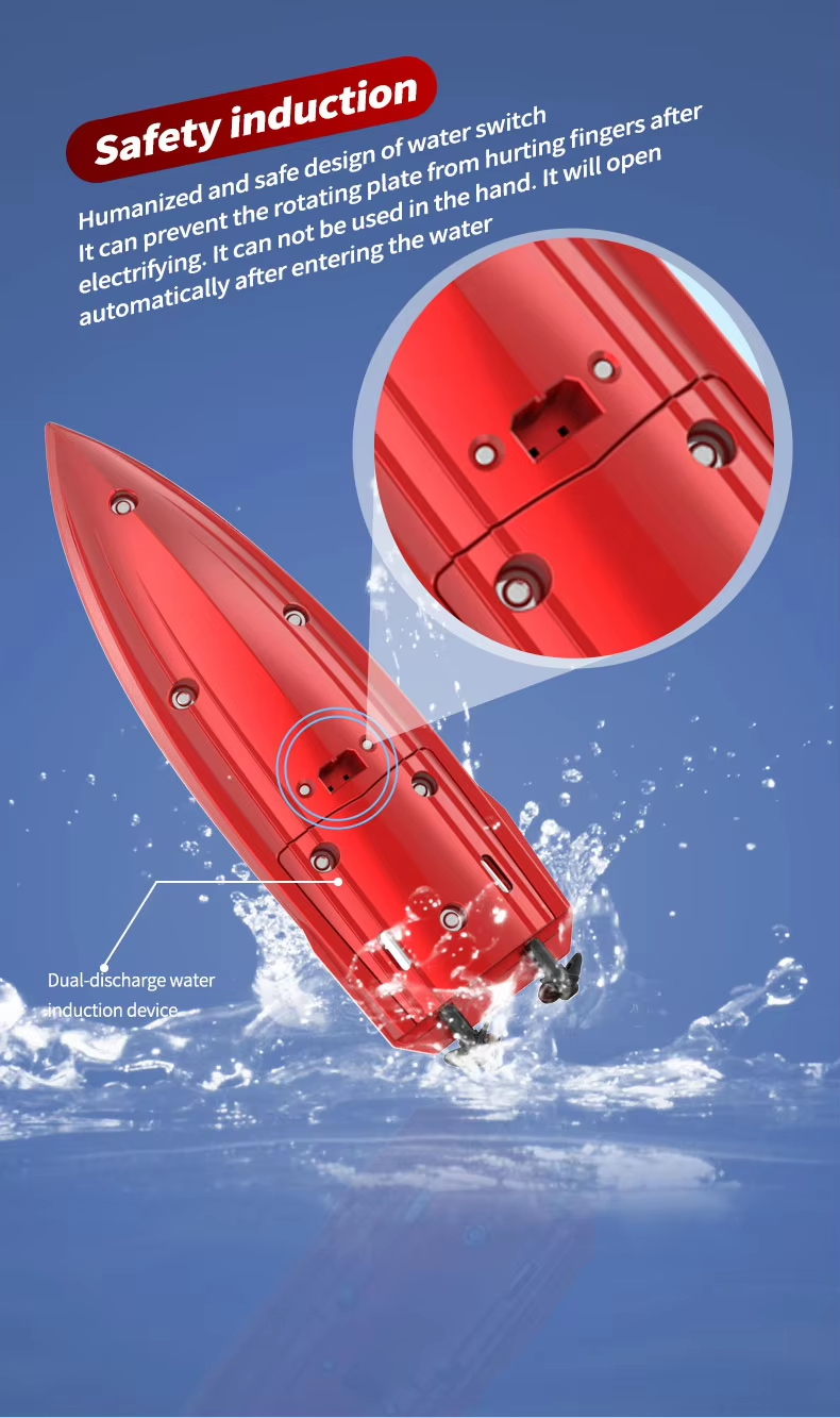 Pocket-Size RC Speed Boat – 2.4GHz Mini Racing Boat